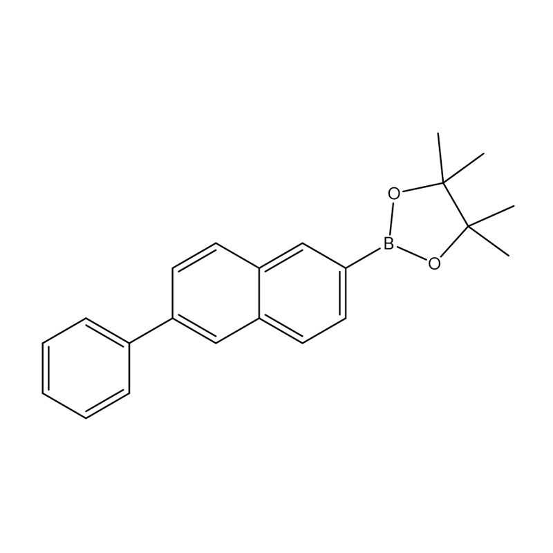 1,3,2-Dioxaborolane, 4,4,5,5-tetramethyl-2-(6-fenil-2-naftalenyl)-