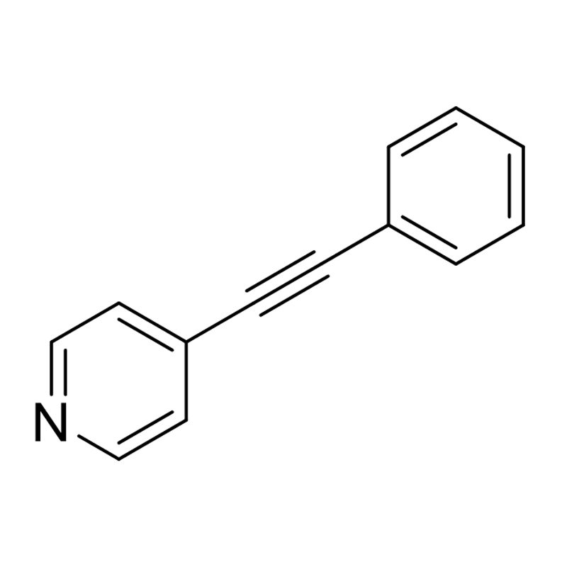 4-(2-fenilethynyl)piridin